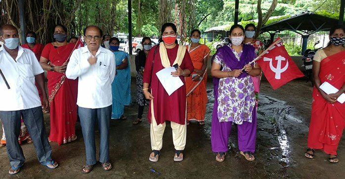 ಮತ್ತೆ ಬೀದಿಗಿಳಿದ ಅಂಗನವಾಡಿ ಕಾರ್ಯಕರ್ತೆಯರು