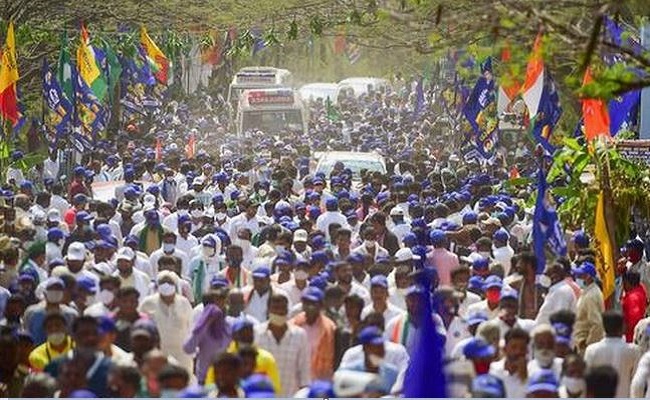 ಮೇಕೆದಾಟು ಪಾದಯಾತ್ರೆಗೆ ಅಲ್ಪವಿರಾಮ​..!