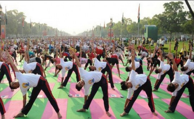 ವಿಶ್ವ ಯೋಗ ದಿನಾಚರಣೆಗೆ ಭರ್ಜರಿ ಸಿದ್ಧತೆ