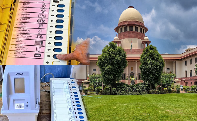 EVM ಬೇಡ ಎಂದವರಿಗೆ ಚಾಟಿ ಬೀಸಿದ ಸುಪ್ರೀಂ ಕೋರ್ಟ್​