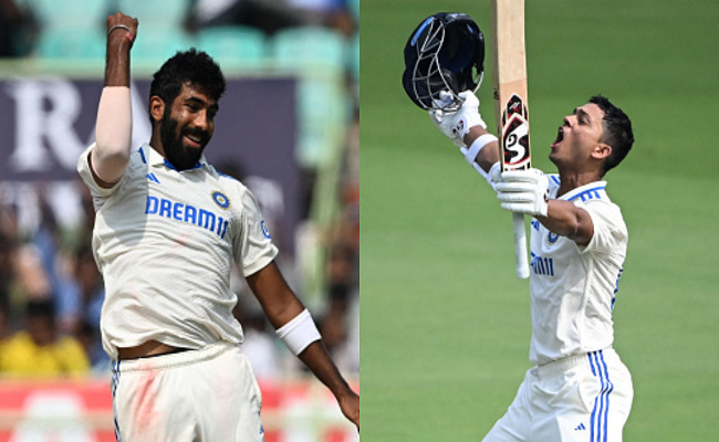 ICC Test Rankings : ಅಗ್ರಸ್ಥಾನಕ್ಕೇರಿದ ಬೂಮ್ರಾ, ಜೈಸ್ವಾಲ್ ನಂ.2