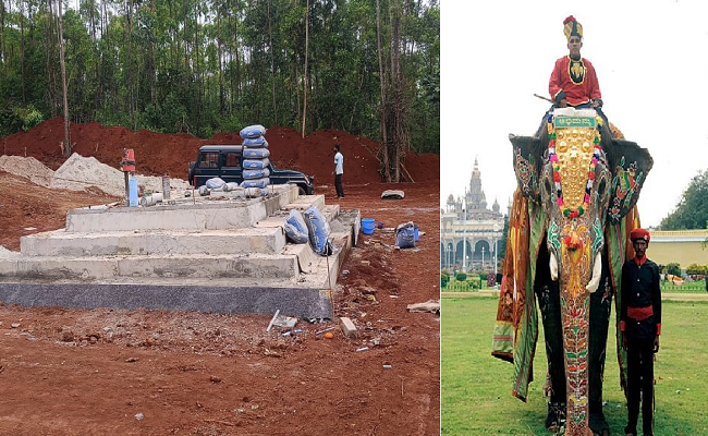 ದಸರಾ ಆನೆ ಅರ್ಜುನ ಸಾವನ್ನಪ್ಪಿ ಇಂದಿಗೆ ಒಂದು ವರ್ಷ : ಇನ್ನು ನಿರ್ಮಾಣವಾಗದ ಸ್ಮಾರಕ