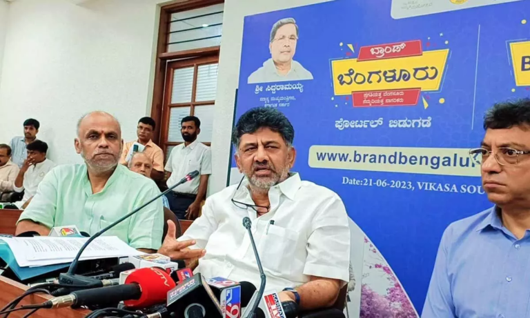 ಬೆಂಗಳೂರಿನ ಚರಿತ್ರೆಯಲ್ಲಿ ಹೊಸ ಇತಿಹಾಸ ಬರೆದಿದ್ದೇನೆ: ಡಿ,ಕೆ ಶಿವಕುಮಾರ್​