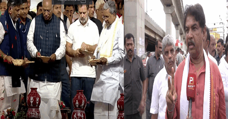 ಜನ ಸಾಯ್ತಿದ್ದಾರೆ, ಕಾಂಗ್ರೆಸ್​ ಅವರು ಪಂಚೆ ಎತ್ಕೊಂಡು ಸಮಾವೇಶಕ್ಕೆ ಹೋಗಿದ್ದಾರೆ: ಆರ್.ಅಶೋಕ್​